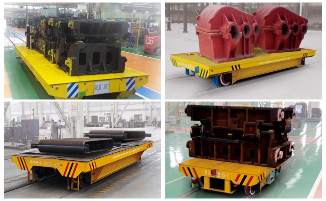 carretón teledirigido de la transferencia de la operación de 10 toneladas para el transporte material pesado