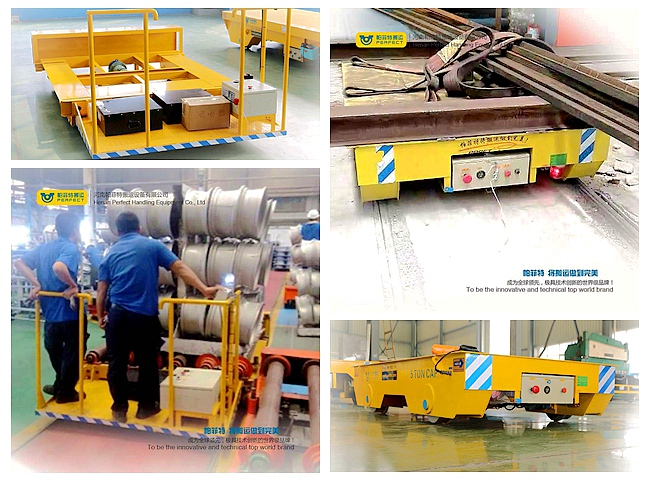 Carga pesada que maneja el vehículo aplicado en vehículo de la transferencia de la metalurgia de la fábrica de acero